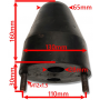 4x ODBÓJ RESORU 130x160 PRZYCZEPY IFA HL/HW 8011 6011 + 4x PŁYTKA SPRĘŻYSTA